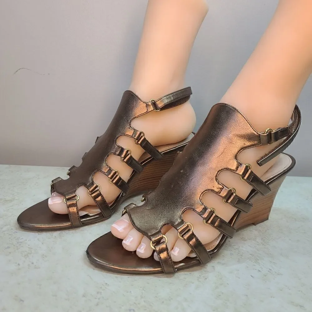 Nickels Soft Bronze Sandals 8.5